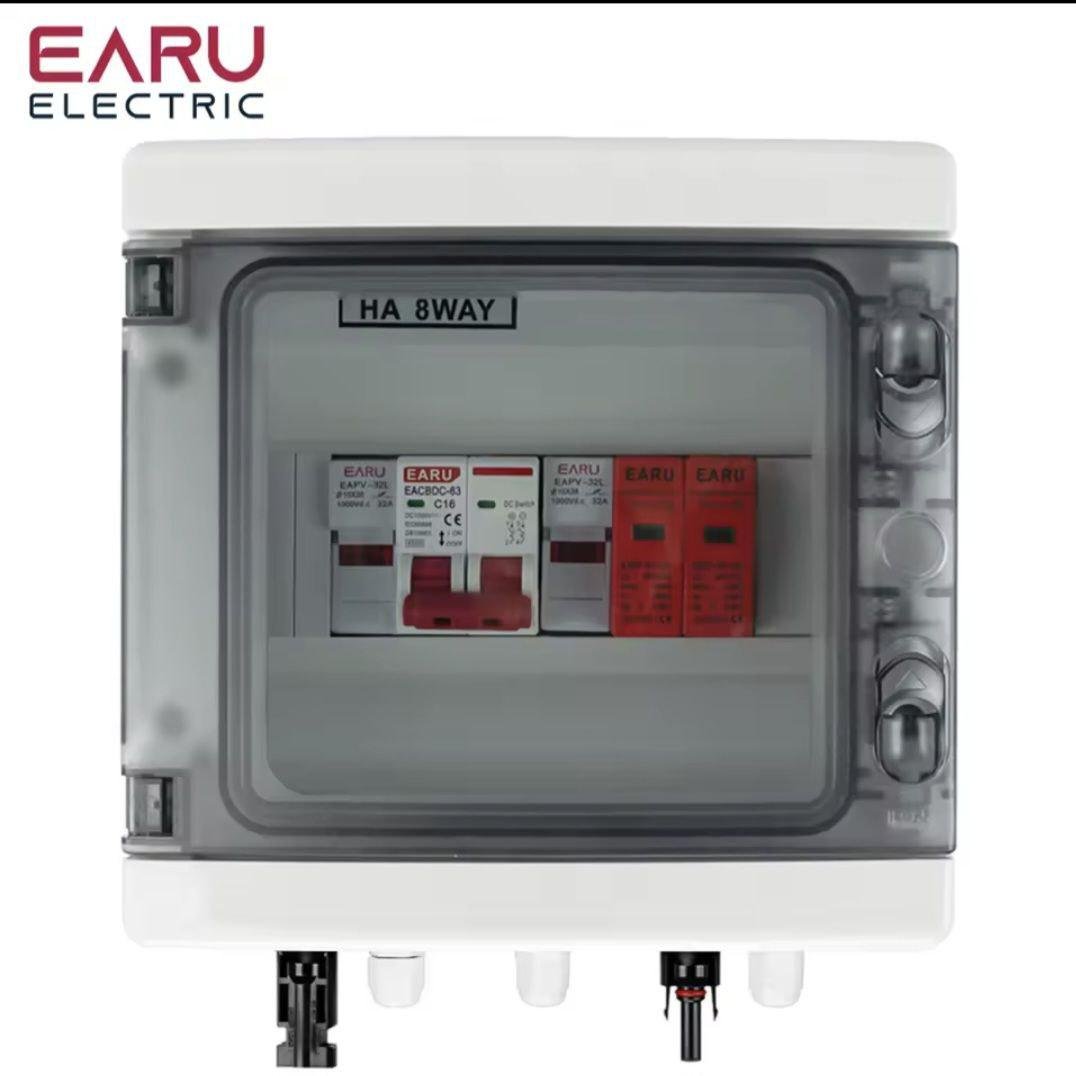 Коробка сонячна фотоелектрична комбайнерна із захистом від перенапруги блискавки - фото 3