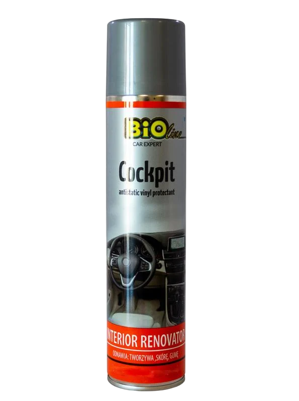Полироль для торпедо Bio-Line Cockpit vanilla ваниль 300 мл (000047291)