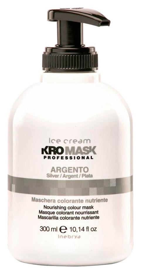Тонирующая маска для волос Inebrya KroMask Colour Mask SILVER 300 мл Серебристый (1228275923)