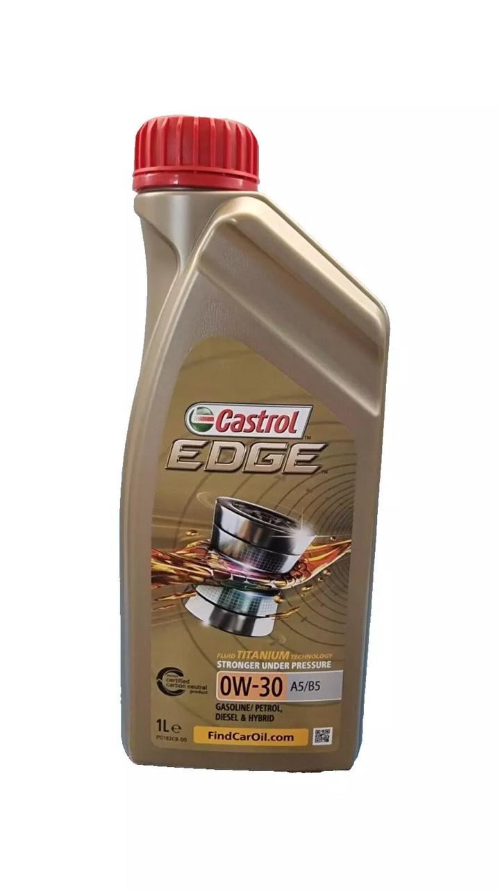 Моторна олива Castrol Edge A5/B5 SL/CF 0W-30 1 л (15BC3F) Моторна олива Castrol Edge A5/B5 SL/CF 0W-30 1 л (15BC3F)