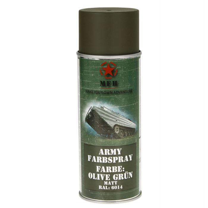 Краска MFH Spray 400 мл Olive/Green matt