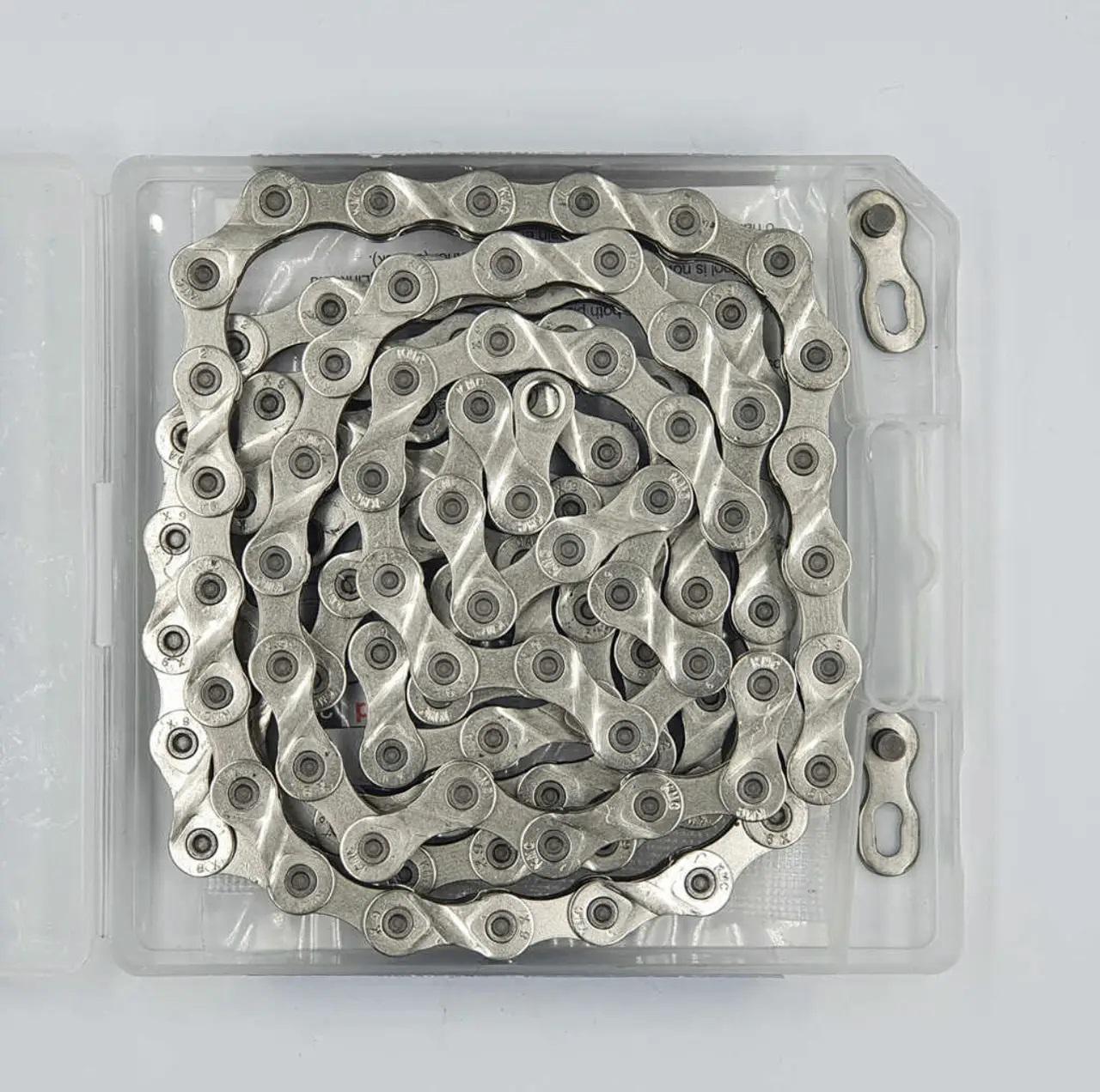 Цепь велосипедная КМС 9 скоростей с замком (29327338) - фото 2