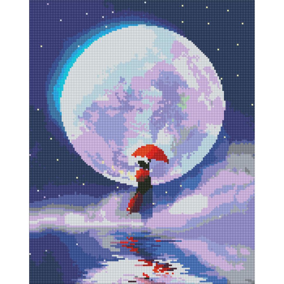 Алмазная мозаика Идейка Лунный свет 40x50 см (AMO7146)