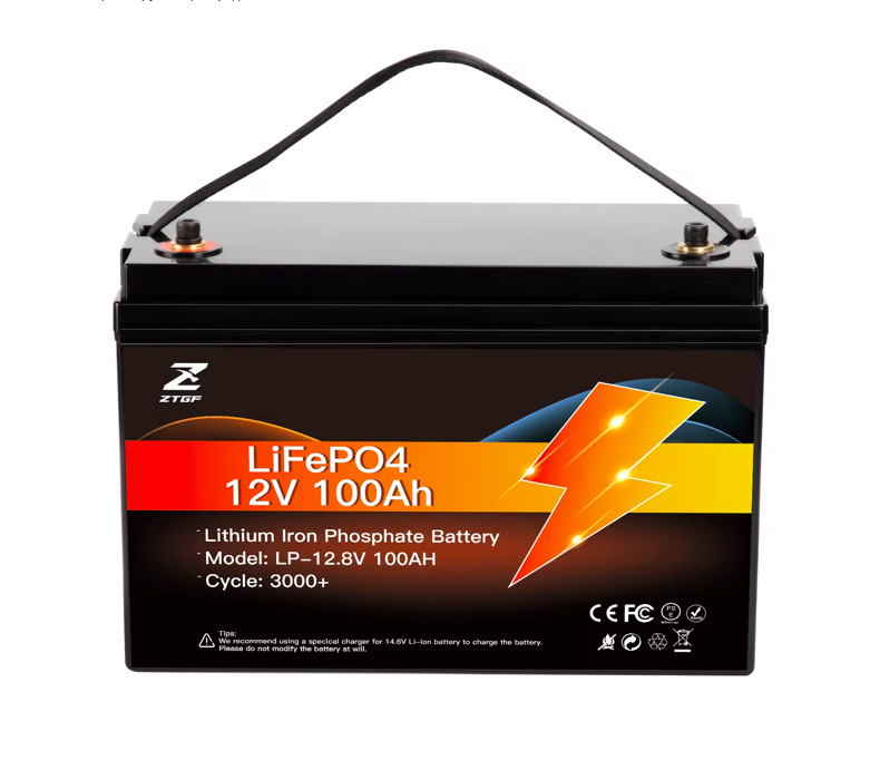 Акумулятор для ДБЖ літій-залізо-фосфатний LiFePO4 12.8v 100Ah REWOLT LFB-12100