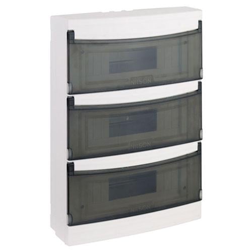 Бокс пластиковий NILSON на 36 модулів зовнішній (30441036)