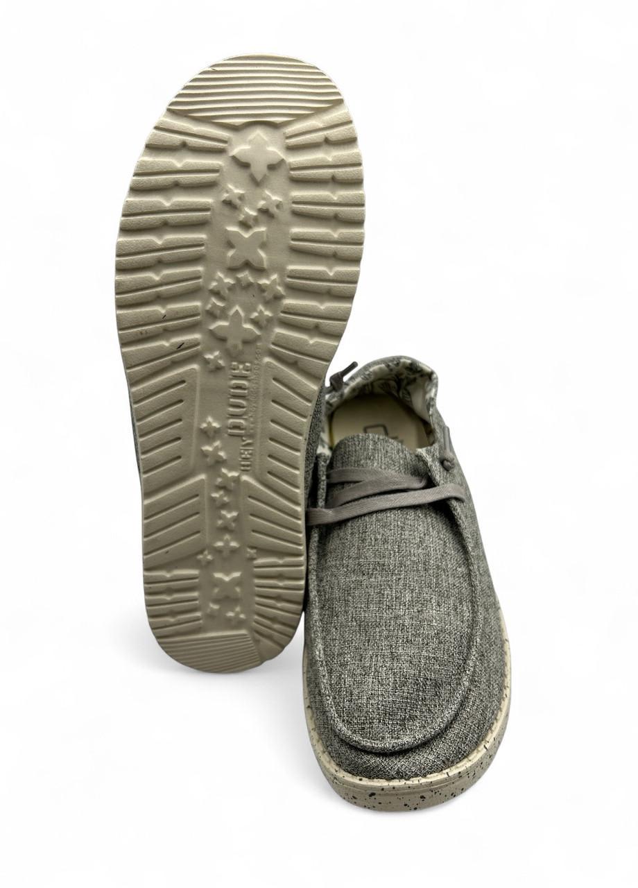 Мокасины женские Hay Dude Wendy L Linen Iron 121533901 р. 36 23,6 см Серый (2773074324) - фото 3 Мокасины женские Hay Dude Wendy L Linen Iron 121533901 р. 36 23,6 см Серый (2773074324) - фото 3