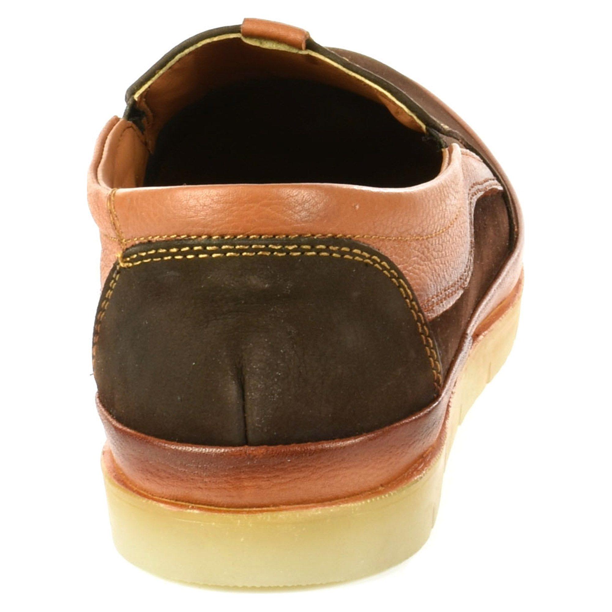 Слипоны мужские осенние повседневные Veritas р. 42 Коричневый (4484-42) - фото 10 Слипоны мужские осенние повседневные Veritas р. 42 Коричневый (4484-42) - фото 10