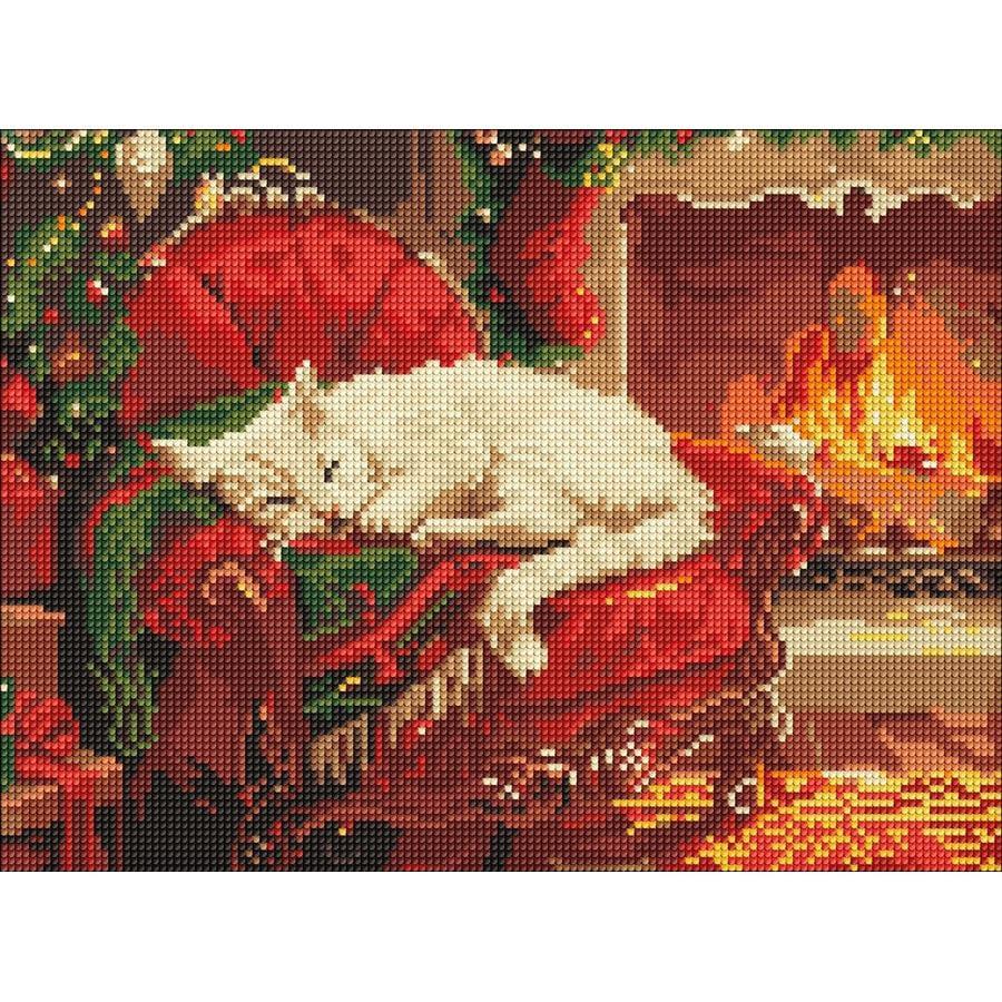 Алмазная мозаика Ideyka Праздничный уют 30x40 см (AMO8104)