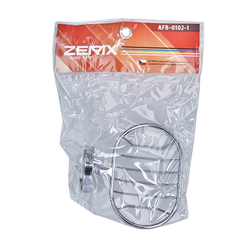 Мыльница настенная Zerix AFB-0102-1 металлическая решетка (ZX5061) - фото 3 Мыльница настенная Zerix AFB-0102-1 металлическая решетка (ZX5061) - фото 3