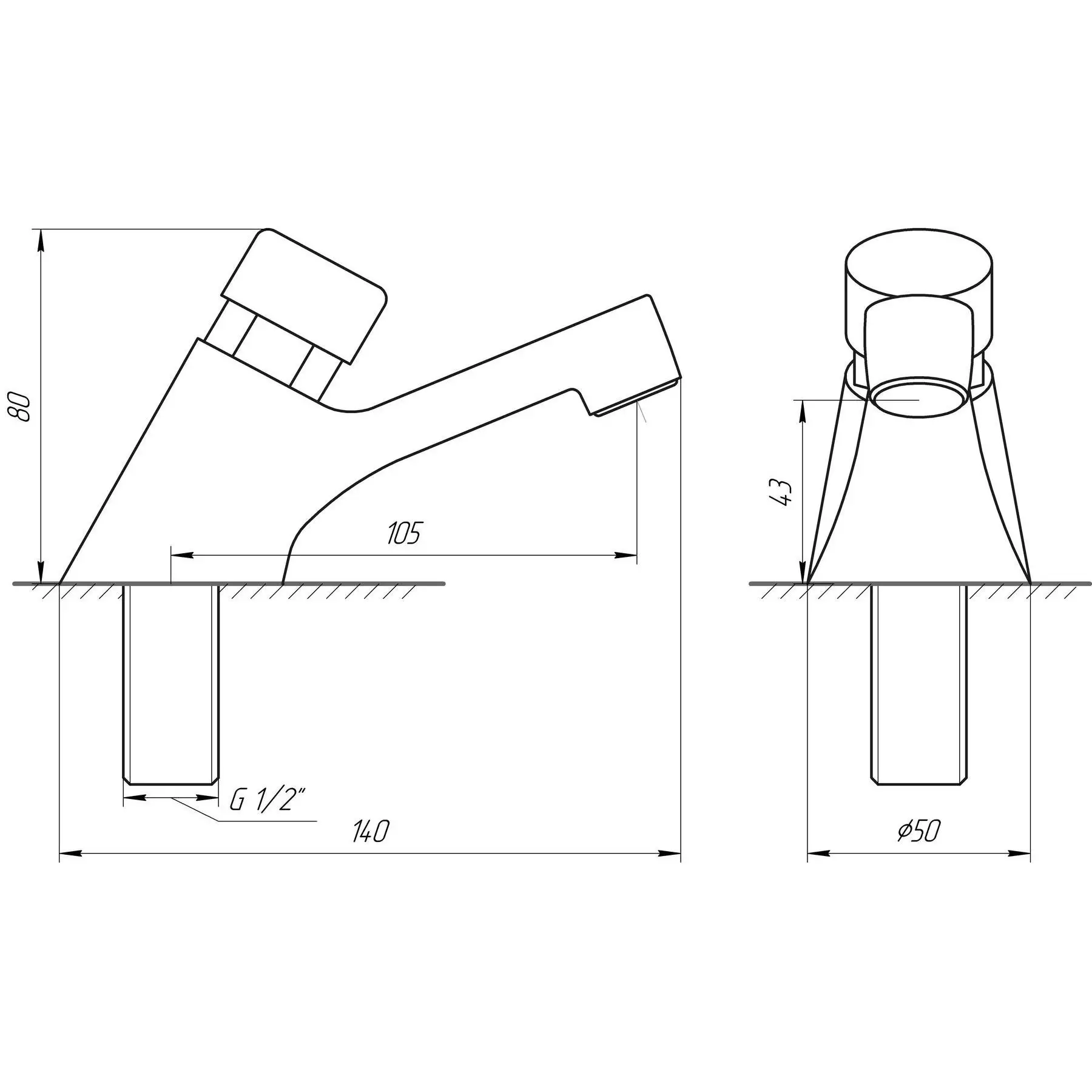 Кран-дозатор для умывальника Tremolada ТREMO 461 (GSR-000000750) - фото 2 Кран-дозатор для умывальника Tremolada ТREMO 461 (GSR-000000750) - фото 2