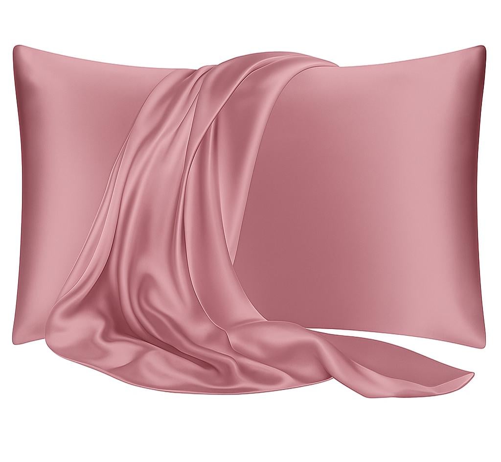 Наволочка шовкова 19 мм 50х75 см Антична троянда - фото 1