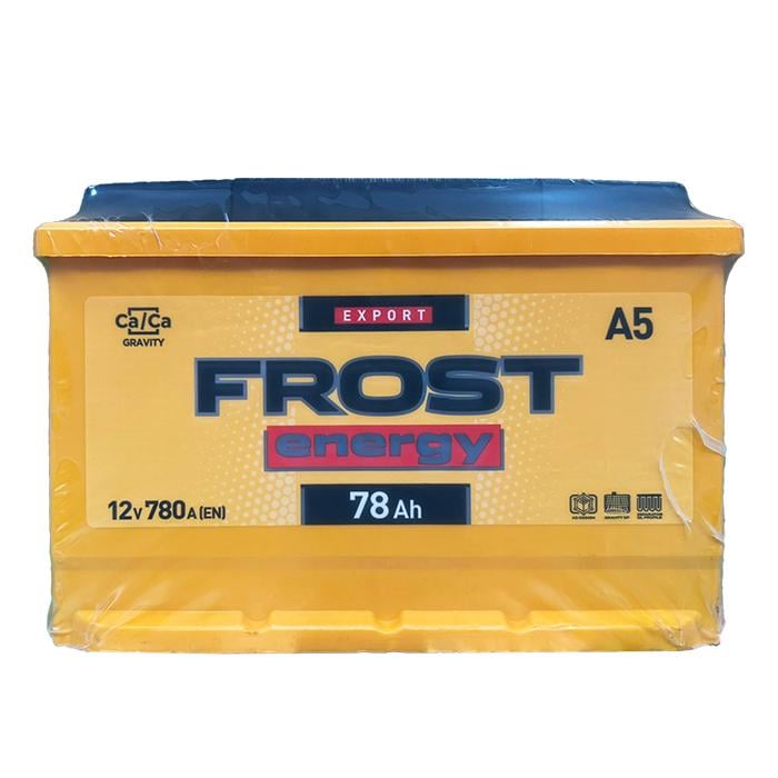 Аккумулятор автомобильный FROST ENERGY 6СТ-78Ah АзЭ 780А/EN 00002864 (189563) - фото 1 Аккумулятор автомобильный FROST ENERGY 6СТ-78Ah АзЭ 780А/EN 00002864 (189563) - фото 1