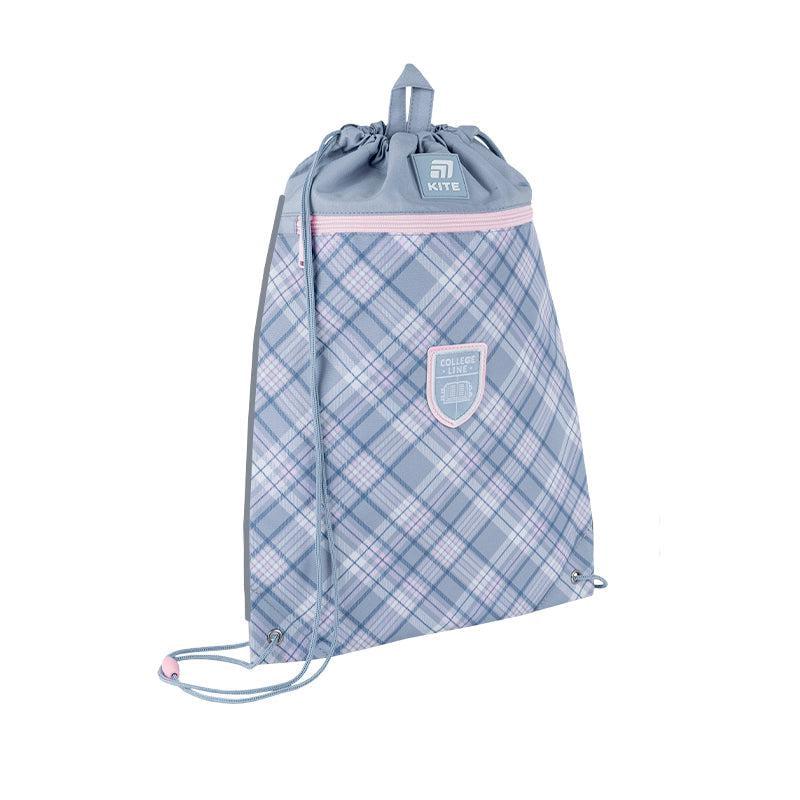 Сумка для обуви KITE College Line Girl 46x33 см Голубой (K25-601M-1)