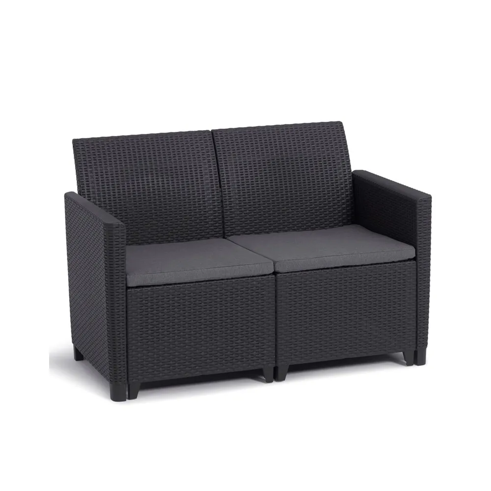 Диван садовый двухместный Keter Claire 2 Seaters sofa из пластика (CNT00013042)