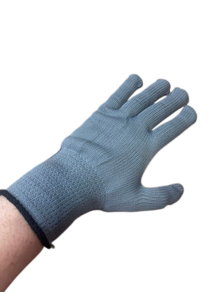 Перчатки ХБ утепленные S-145-2 12 пар./уп. Серый