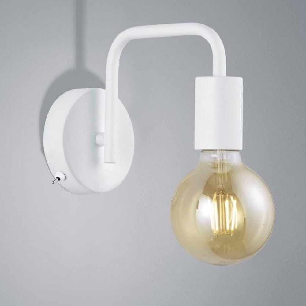 Настенный светильник Diallo с тумблером White (WL-0003108 M/WHITE з/т) Настенный светильник Diallo с тумблером White (WL-0003108 M/WHITE з/т)