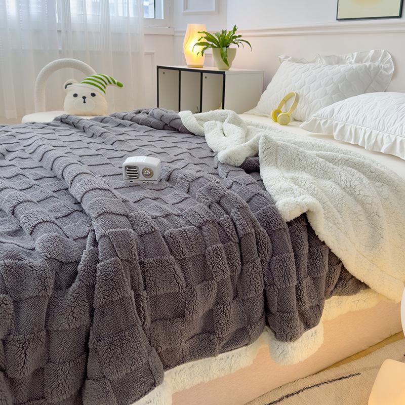 Покрывало Cuddly 180х200 см Gray (e755e36c) - фото 4 Покрывало Cuddly 180х200 см Gray (e755e36c) - фото 4