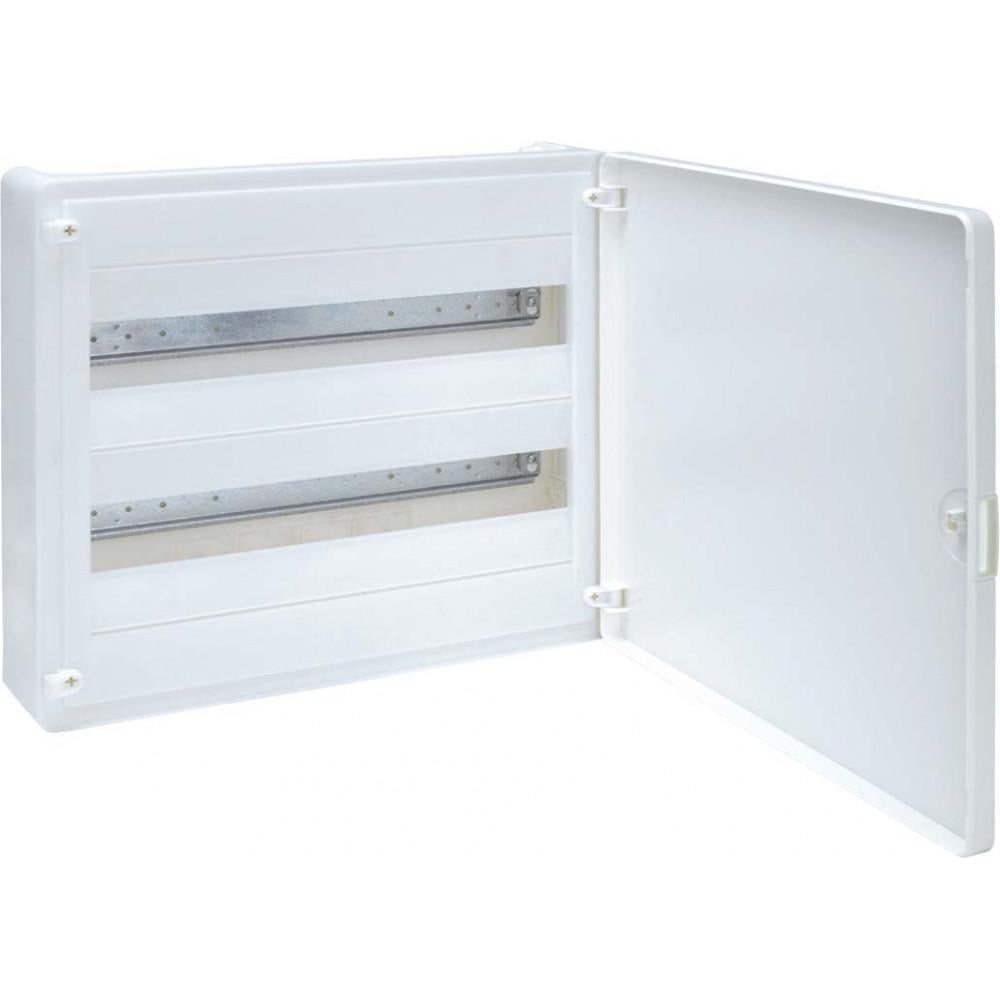 Щит накладний Hager Golf 36/2х18 модулів з дверцятами Білий (28176955)