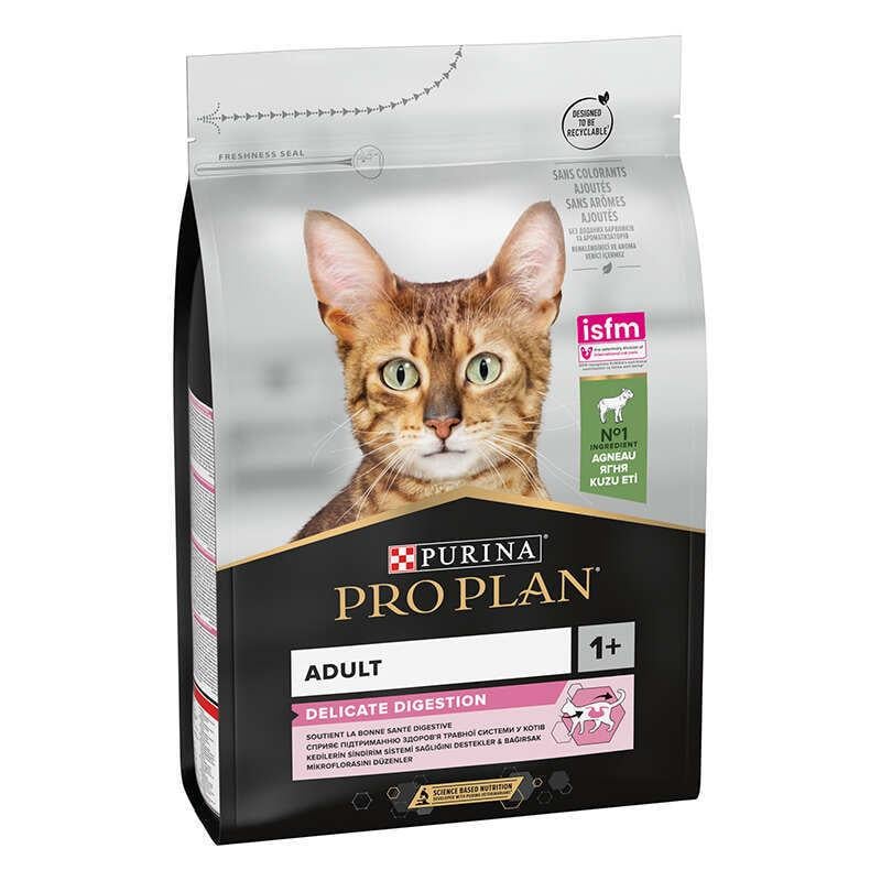 Корм сухий для котів з чутливим травленням PURINA Pro Plan Cat Delicate з ягням 3 кг (11236998)