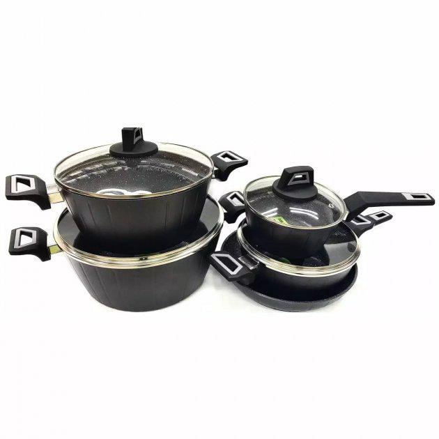 Набір каструль Benson BN-343 9 предметів (15467950)