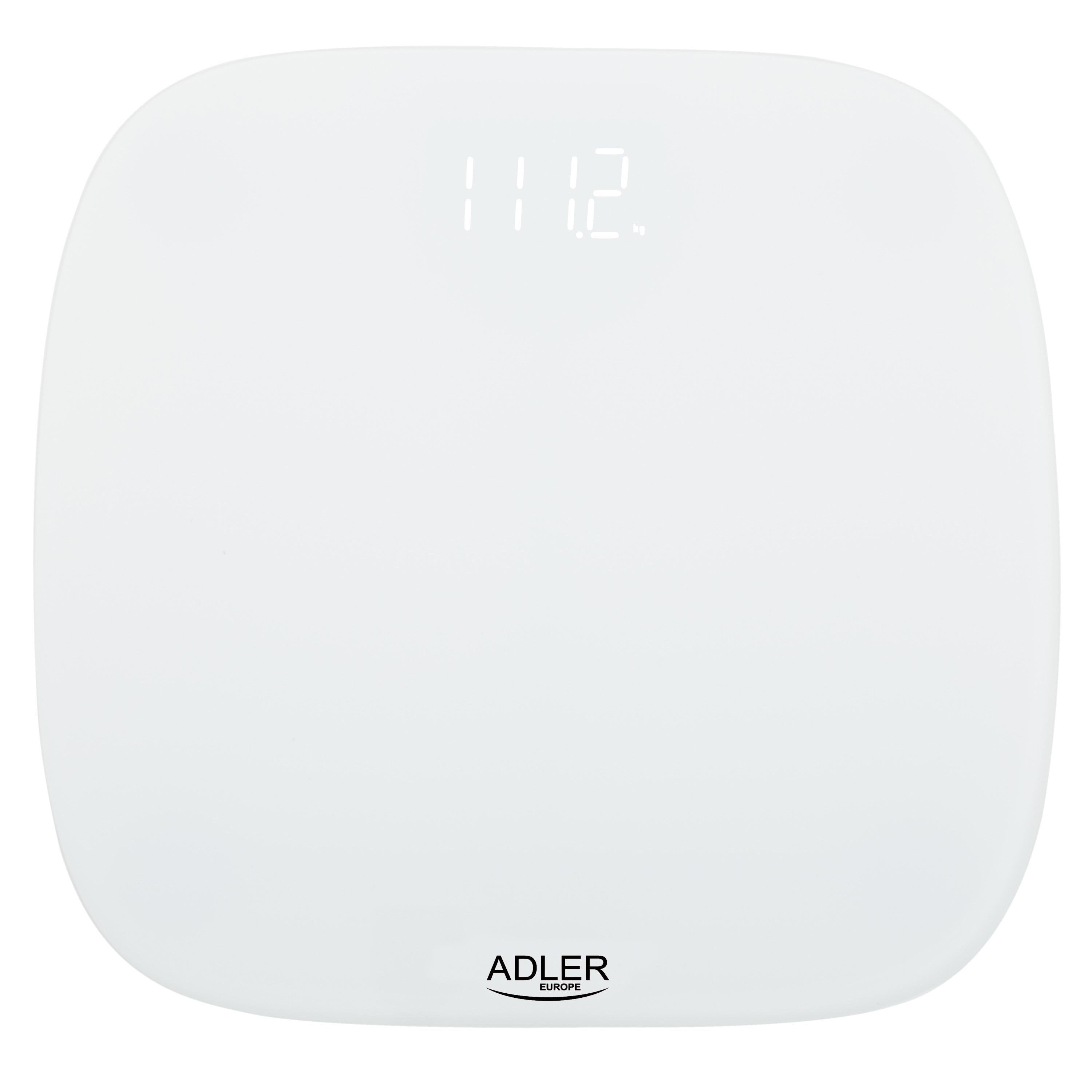 Весы напольные Adler LED 180 кг Белый (AD8176)