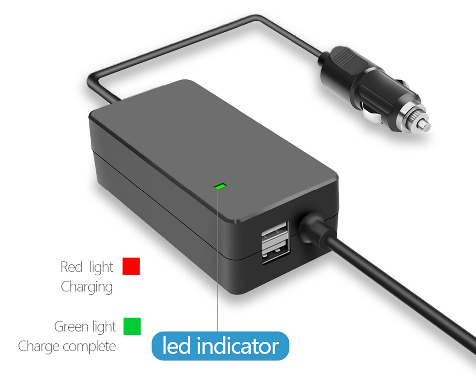 Автомобильное зарядное устройство для квадрокоптера DJI Mavic 3 DC 17,6V 3A 2хUSB - фото 4