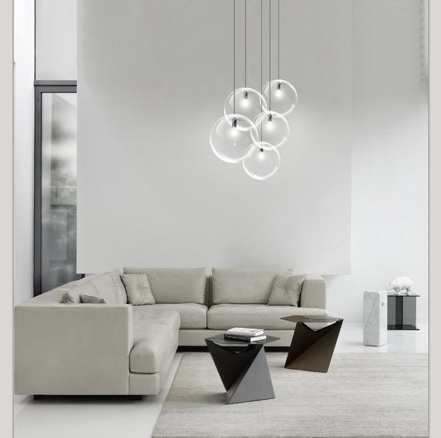 Люстра подвесная Clear Bubbles (051445/25 cl/bk)