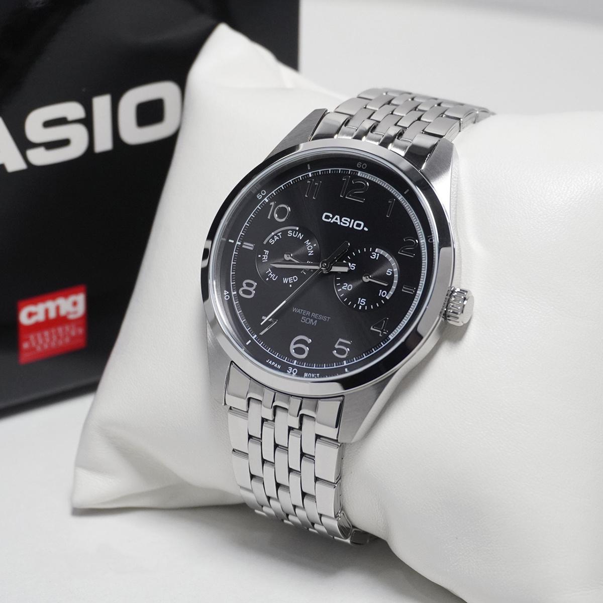Наручные часы мужские Casio MTP-E340D-1AVDF - фото 4 Наручные часы мужские Casio MTP-E340D-1AVDF - фото 4
