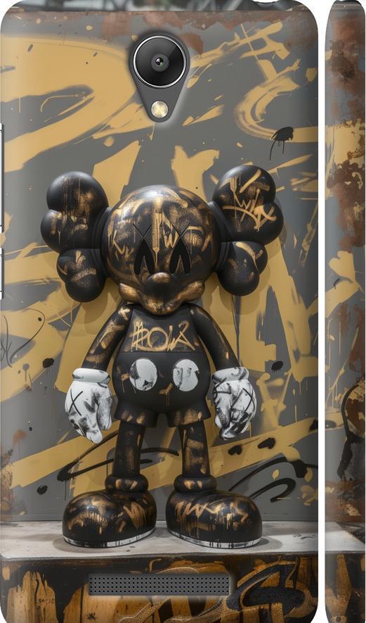 Чехол на Xiaomi Redmi Note 2 Bronze kaws (6097m-96-42517)