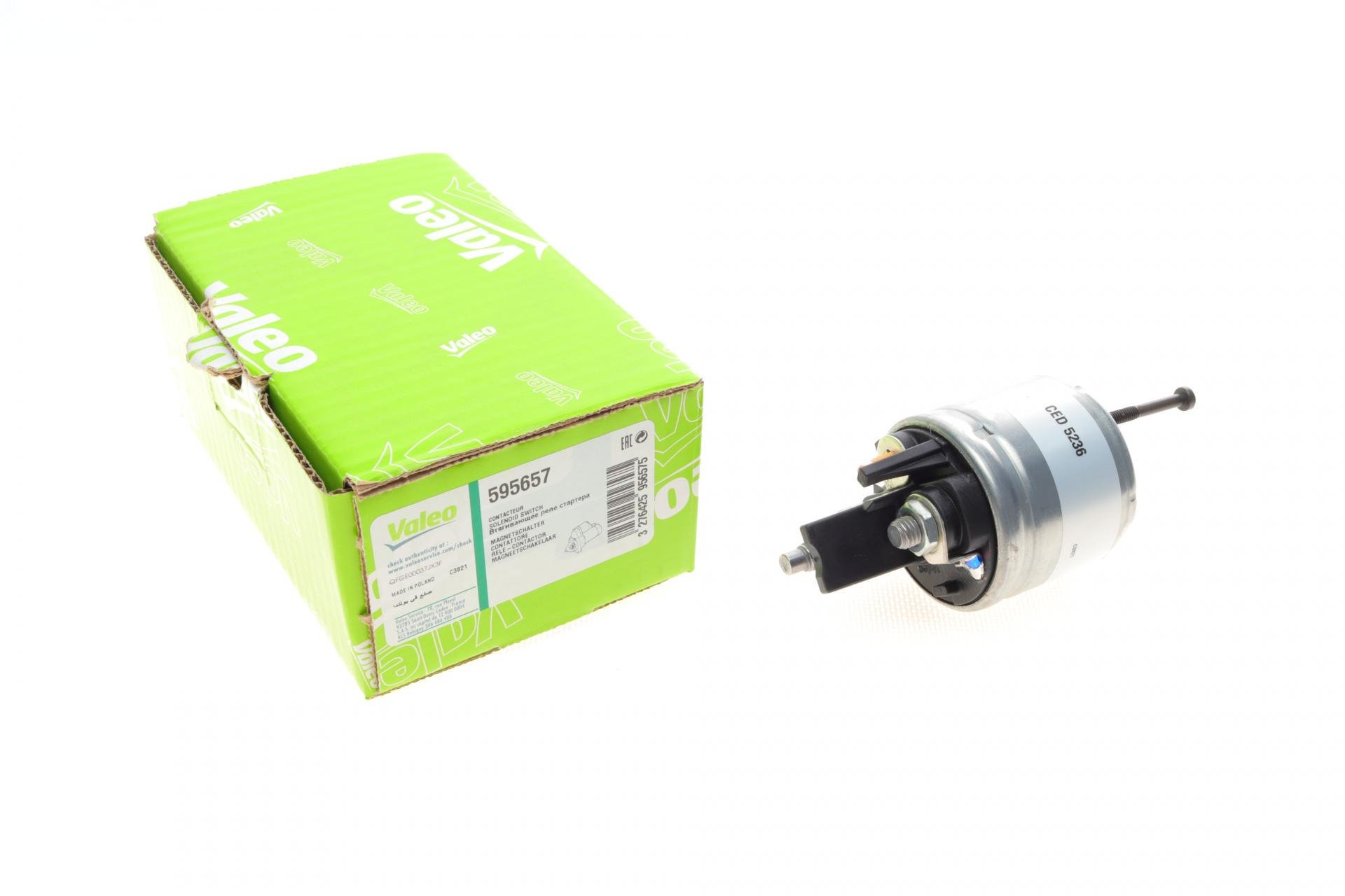 Реле стартера втягивающее Renault Megane 1,5dCi 09-- (595657) Реле стартера втягивающее Renault Megane 1,5dCi 09-- (595657)