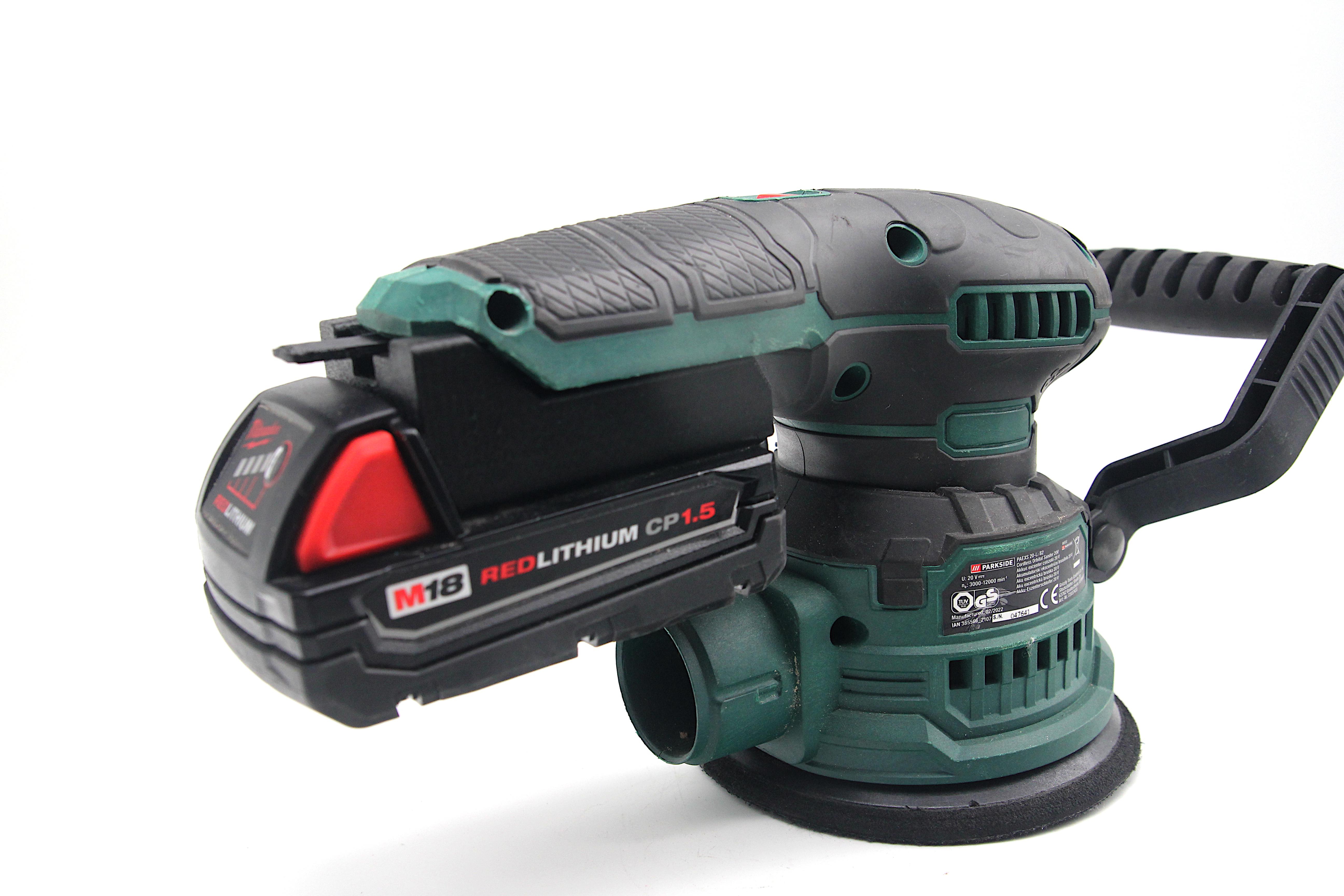 Переходник с акумулятора Milwaukee на инструмент Parkside (mil-par) - фото 4