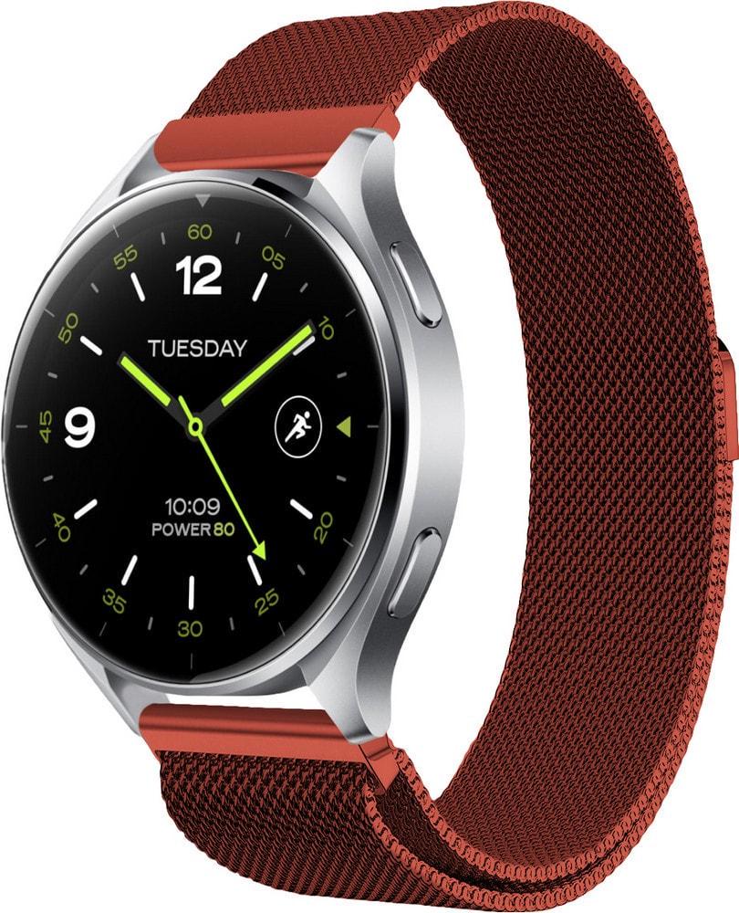 Петля міланська Milano для Xiaomi Watch 2/2 Pro Red (37191-2D) Петля міланська Milano для Xiaomi Watch 2/2 Pro Red (37191-2D)