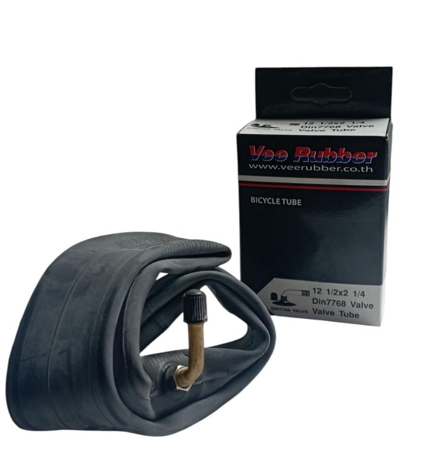 Велокамера Vee Rubber 12« 1/2» х 2 1/4" 47/62-203 AV с кривым ниппелем шт.уцер 90 градусов (51301205) Велокамера Vee Rubber 12« 1/2» х 2 1/4" 47/62-203 AV с кривым ниппелем шт.уцер 90 градусов (51301205)
