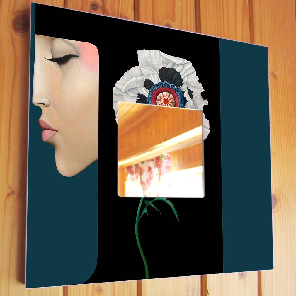 Дзеркало декоративне Фатальна красуня 260х260 мм (M00218)