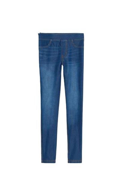 Лосины детские H&M 1194962 Потертый 170 см Синий (1111109408160)