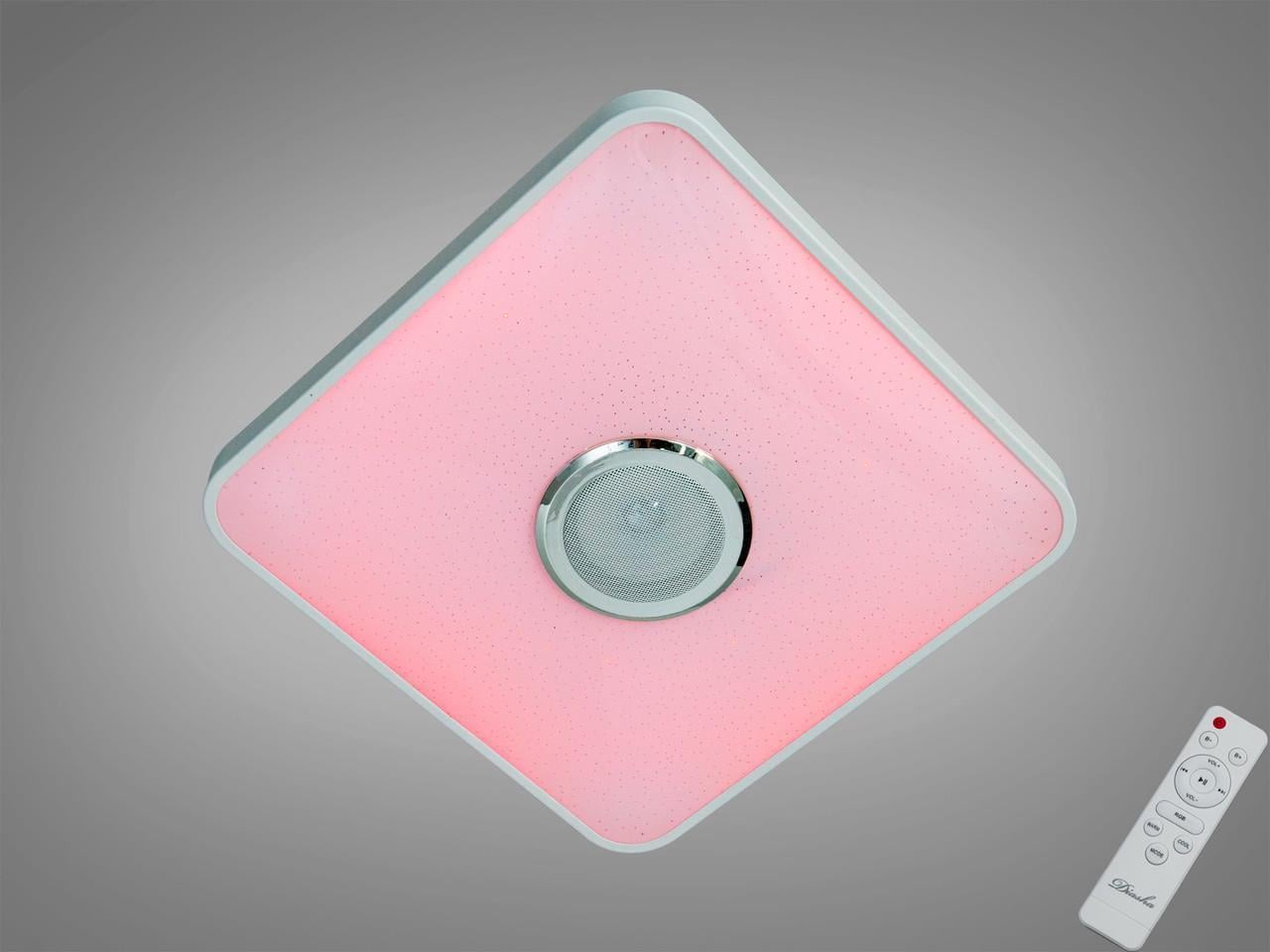 Смарт-люстра світлодіодна Diasha RGB MP3 70Вт Білий (2989250525)