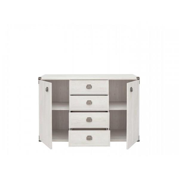 Комод Gerbor Holding Індіана JKOM2D4S/130 Сосна аризонська - фото 2 Комод Gerbor Holding Індіана JKOM2D4S/130 Сосна аризонська - фото 2