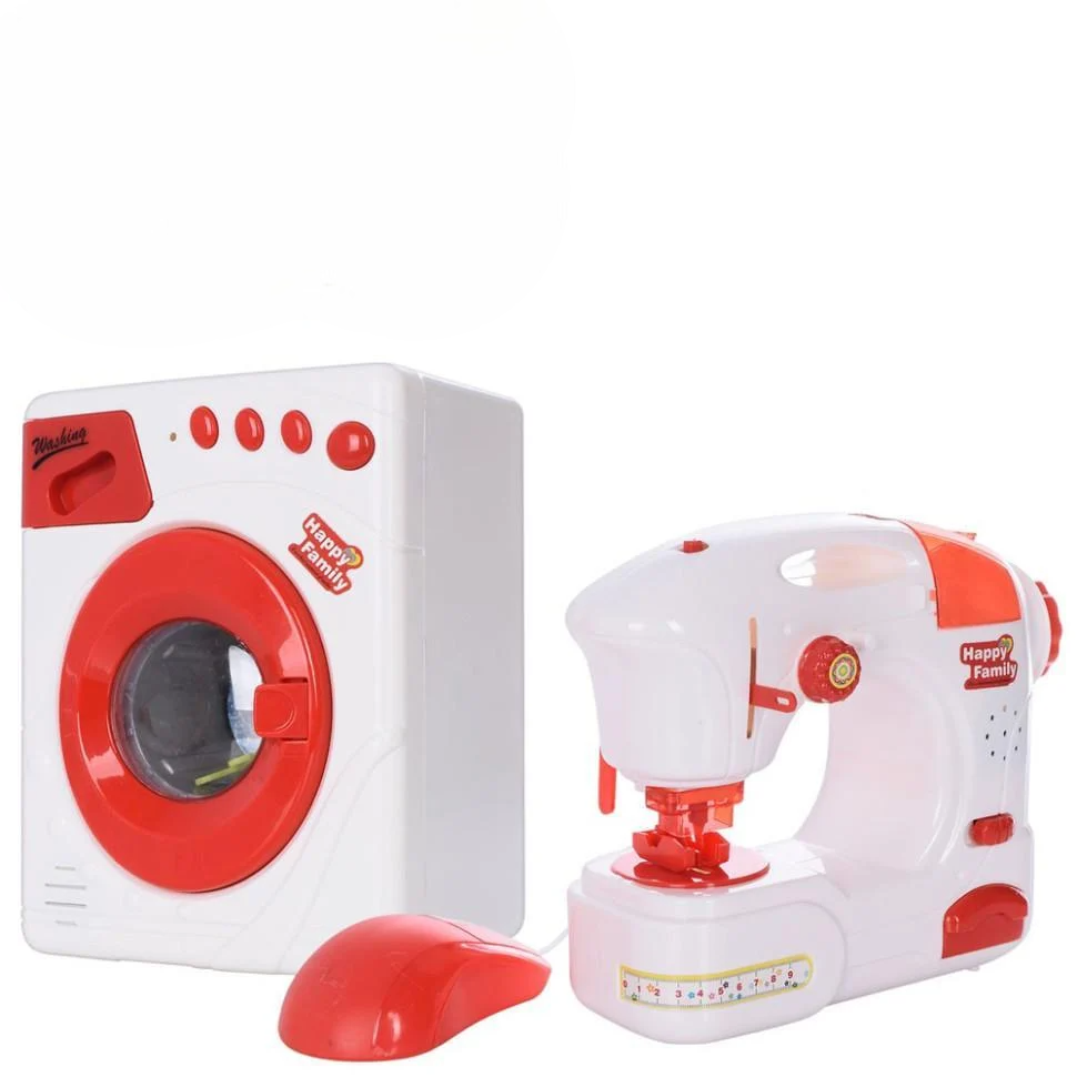 Дитячий набір побутової техніки Limo Toy LS8234K швейна машина/пральна машина з музикою (RLT49036)