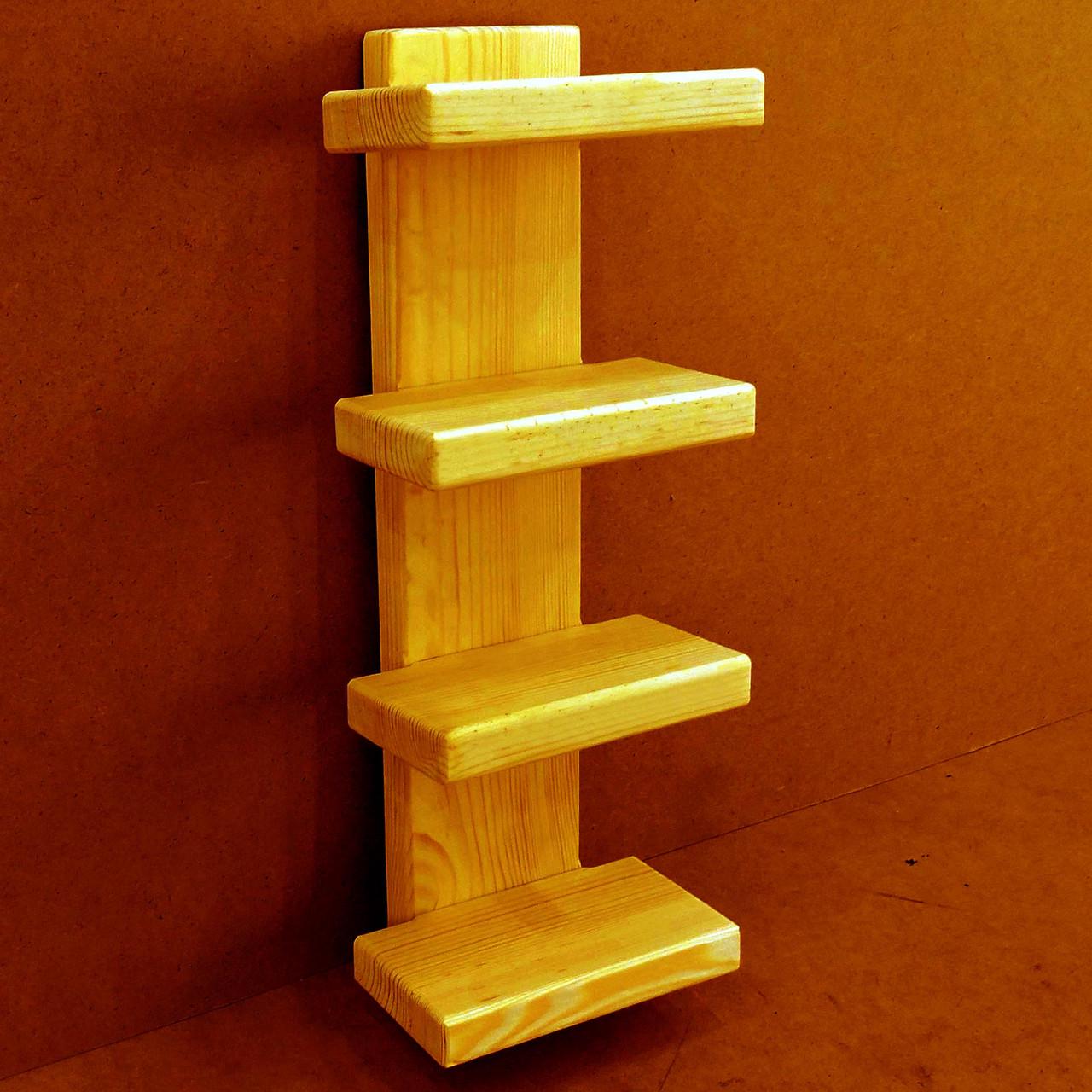 Полка для ванной из дерева Вупперталь Карри (ВНП/001103)