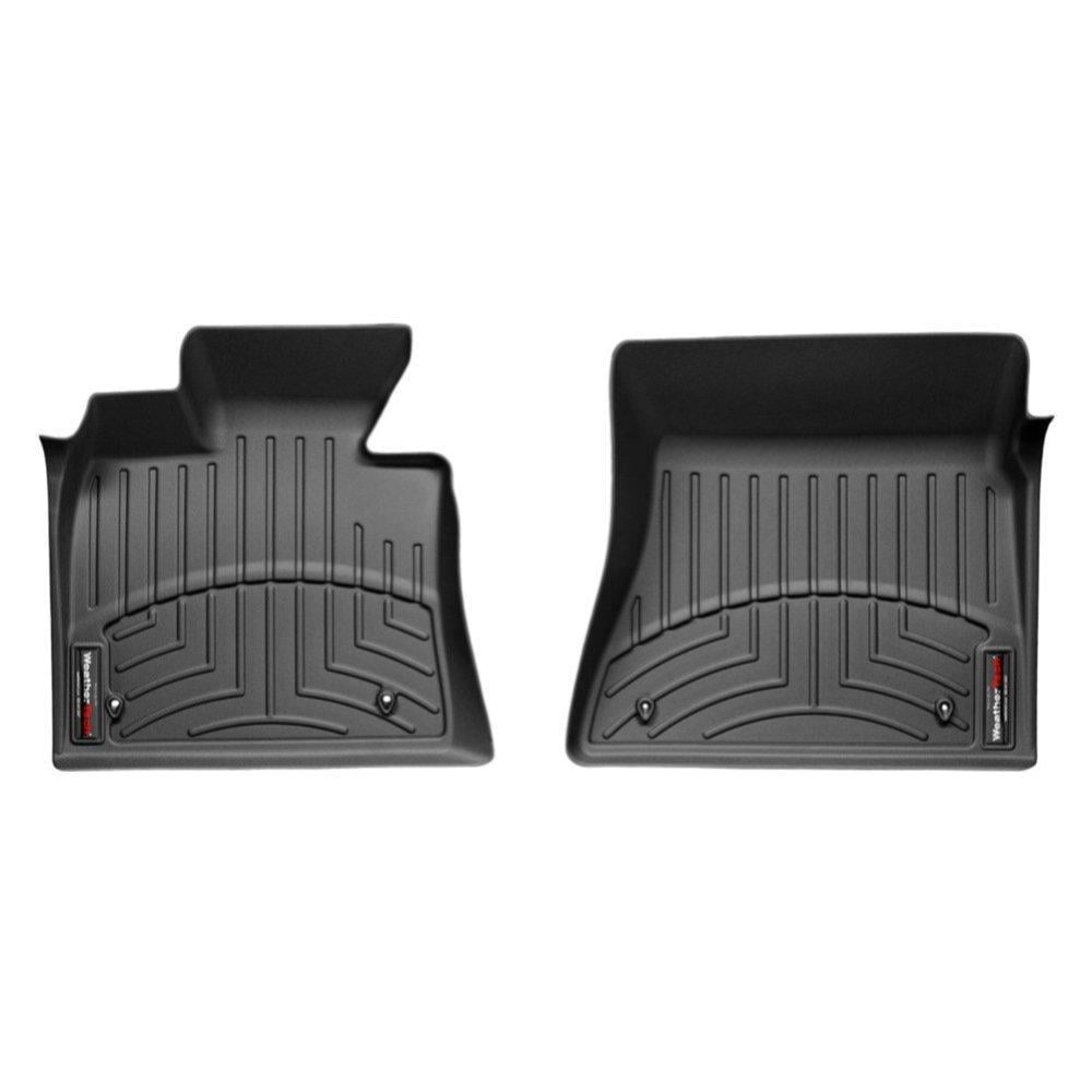 Килимки WeatherTech в салон BMW X5/X6 2007-2014 з бортиком передні 2 шт. Чорний (440951)