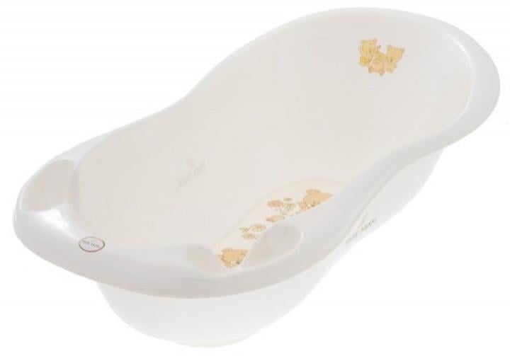 Ванночка TEGA LUX Ведмедики MS-005ODPŁYW-118 зі зливом 102 см Біла перлина (5902963008817) Ванночка TEGA LUX Ведмедики MS-005ODPŁYW-118 зі зливом 102 см Біла перлина (5902963008817)
