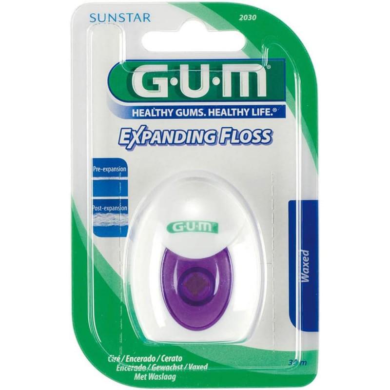 Зубная нить GUM Expanding Floss расширяющаяся 30 м (908)