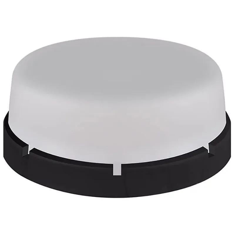 Настінно-стельовий світильник ERKA 1149 D.-Black-B з датчиком руху круглий 2xE27 IP20 Чорний/Білий (27552211)