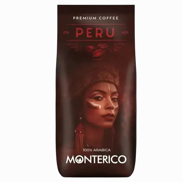 Кава в зернах Monterico Premium coffee Peru 100% 1 кг