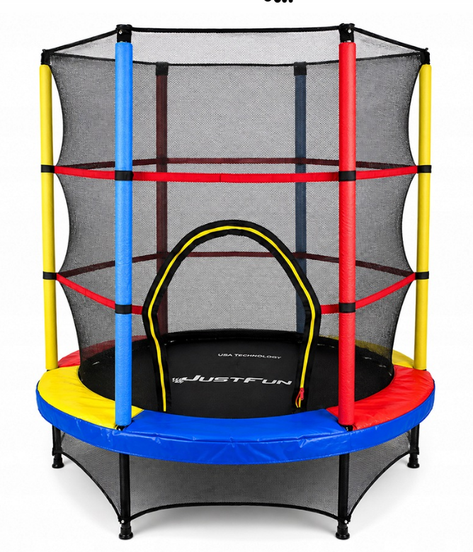 Батут Just Fun Multi с сеткой 140 см (6909712)
