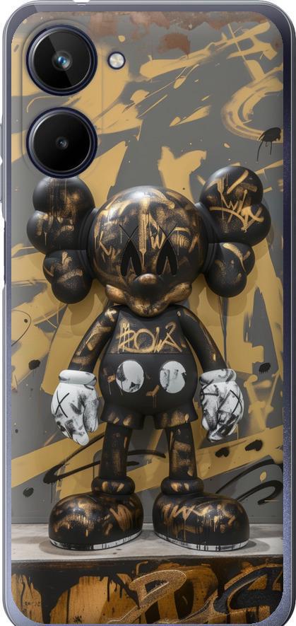 Чехол на Realme 10 Bronze kaws (6097u-2946-42517)