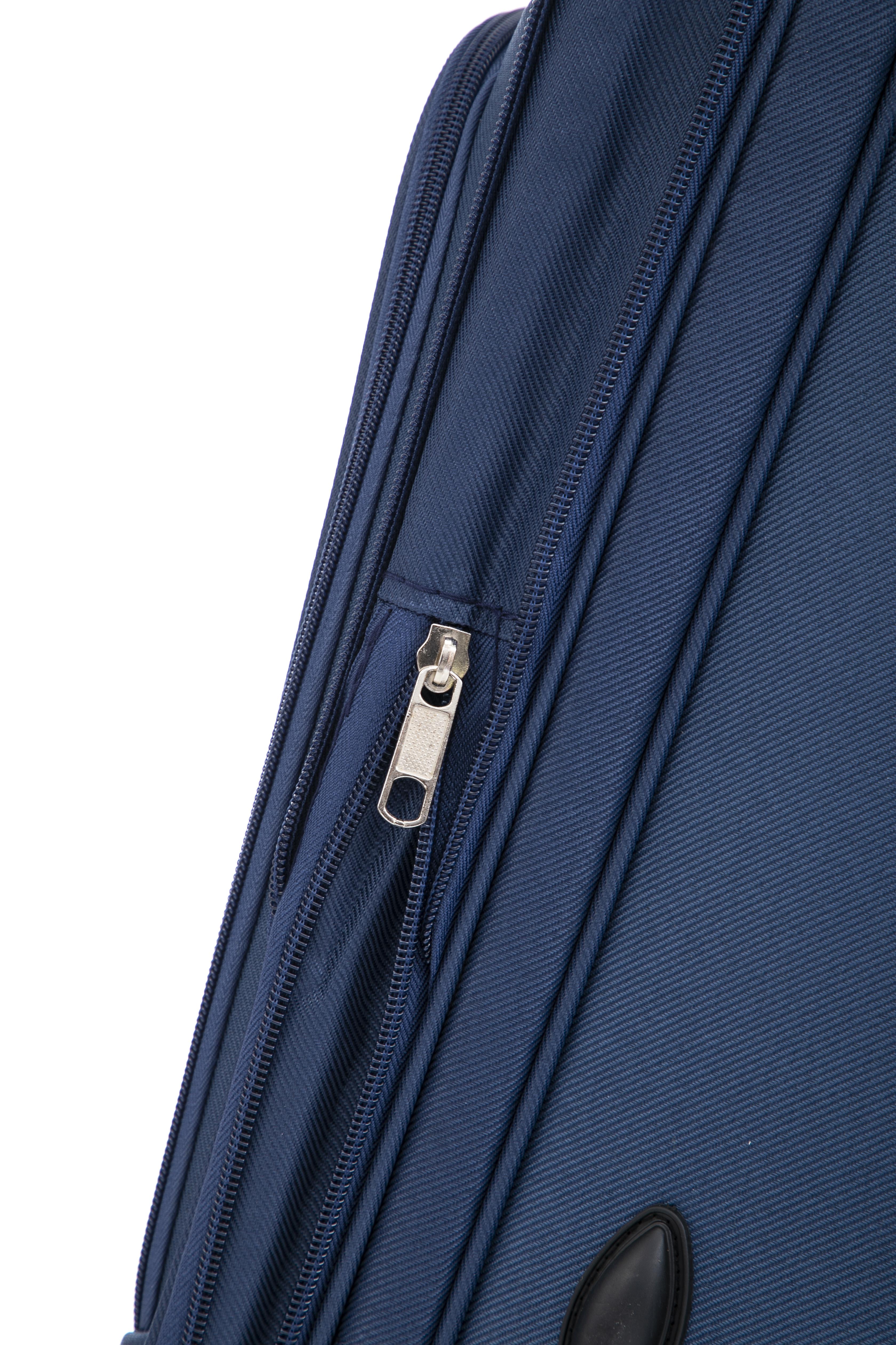 Чемодан Bonro Tourist 4 колеса 3 шт. Синій (2194) - фото 9 Чемодан Bonro Tourist 4 колеса 3 шт. Синій (2194) - фото 9