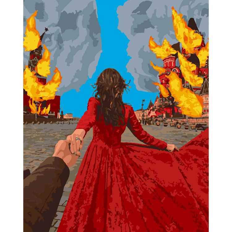 Картина по номерам ART CRAFT Жаркий кремль 40х50 см