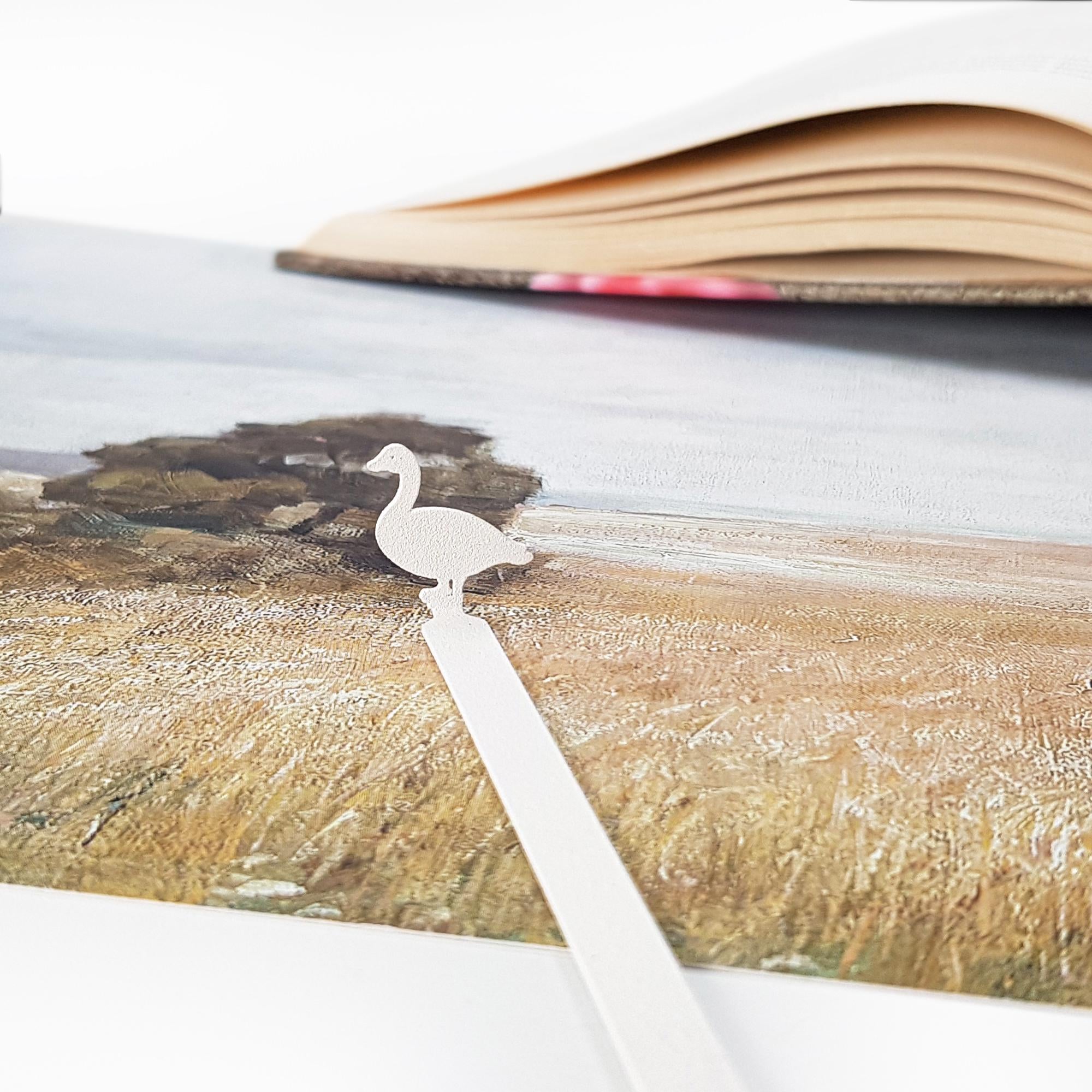 Закладка для книг Гусак Гуся Білий (sp6-BM01_goose_white) Закладка для книг Гусак Гуся Білий (sp6-BM01_goose_white)