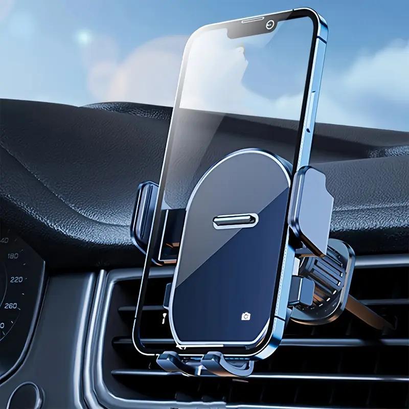 Автодержатель для телефона на дефлектор с вертикальной и горизонтальной ориентацией 103x106x53 мм Черный (D-0089) - фото 5 Автодержатель для телефона на дефлектор с вертикальной и горизонтальной ориентацией 103x106x53 мм Черный (D-0089) - фото 5